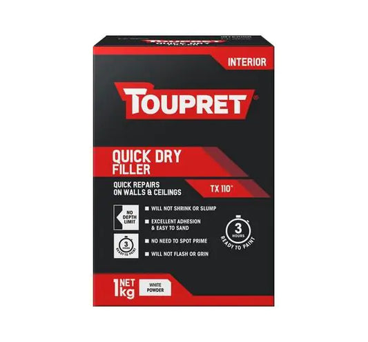 TOUPRET QUICK DRY FILLER (TX110) 1KG