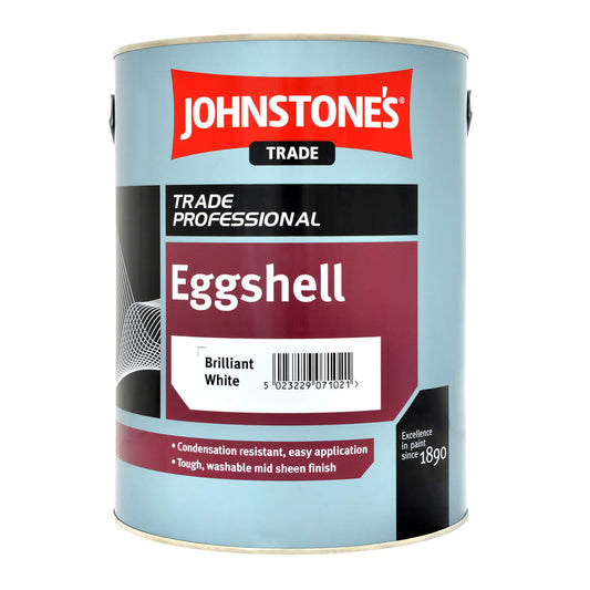 JOHNSTONE'S EGGSHELL BRILLIANT WHITE 5L