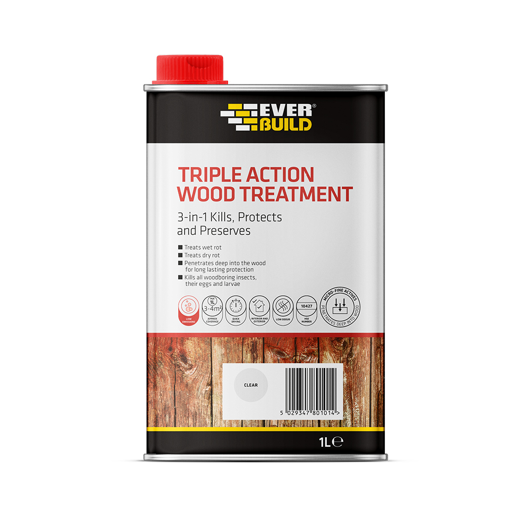TRIPLE ACTION WOOD TREATMENT 5LTR
