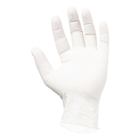 LATEX DISPOSABLE GLOVES MEDIUM 100PK