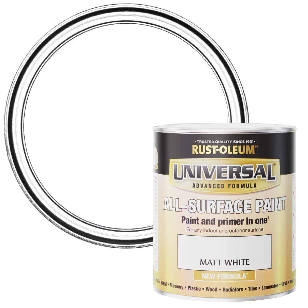UNIVERSAL MATT WHITE 750ML