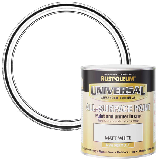 UNIVERSAL MATT WHITE 750ML
