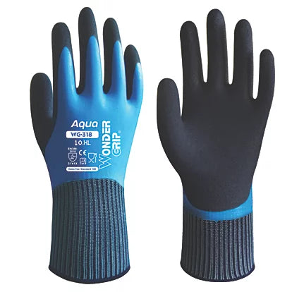 WONDER GRIP WG-318 AQUA - 10/XL