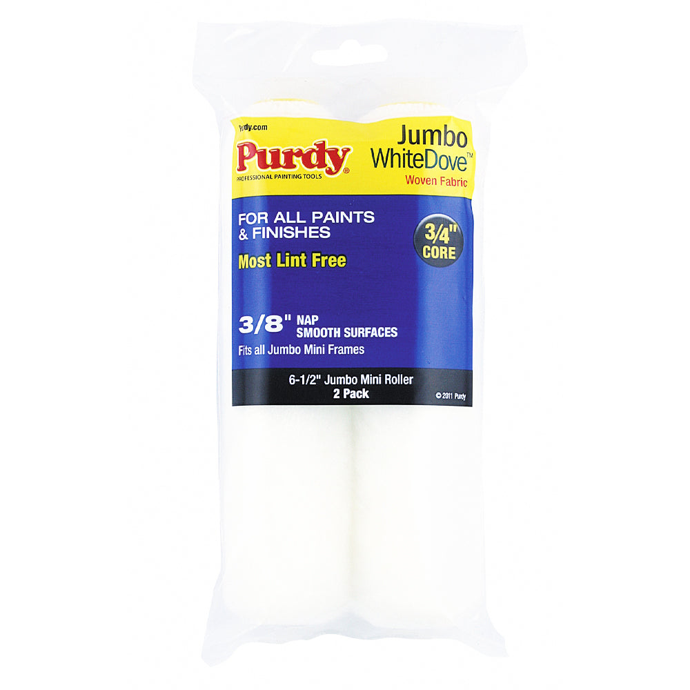 WHITE DOVE JUMBO SLEEVE 6.5"X3/8" 2 PK