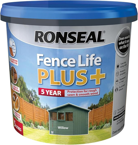 RONSEAL FENCE LIFE PLUS WILLOW 5L