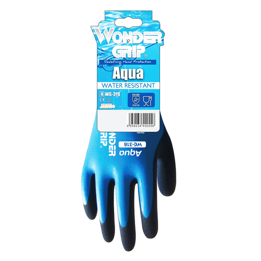 WONDER GRIP AQUA GRIP 2O GLOVES SIZE 10/XL