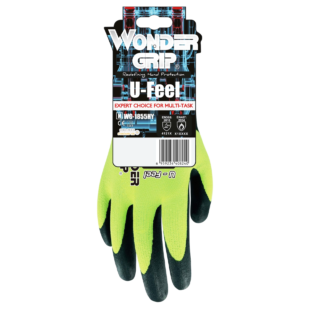 WONDER GRIP U- FEEL GLOVES SIZE 10/XL