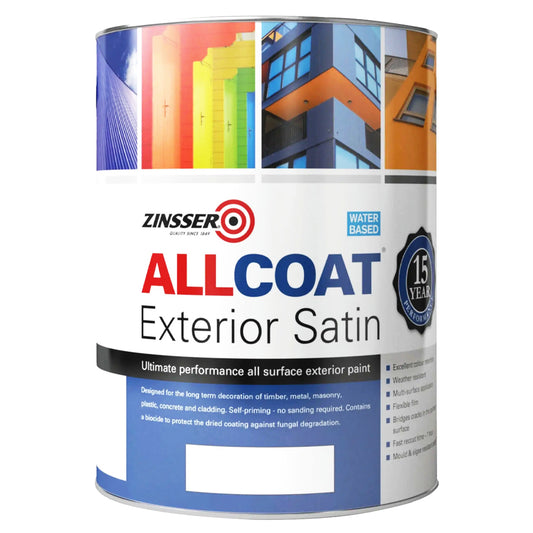 ZINSSER ALLCOAT EXT WB SATIN WHITE 2.5L