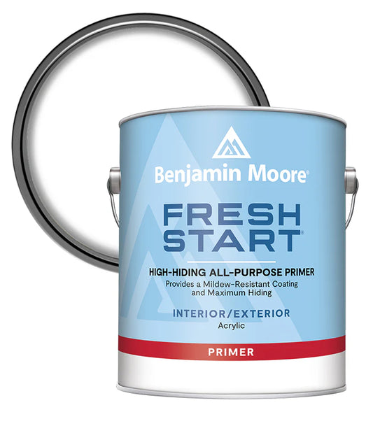 BENJAMIN MOORE FRESH START PRIMER WHITE - 1 GALLON (3.78L)
