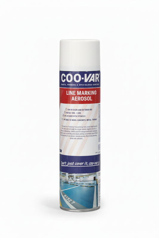 Coo-Var Line Marking Aerosol - White Lid