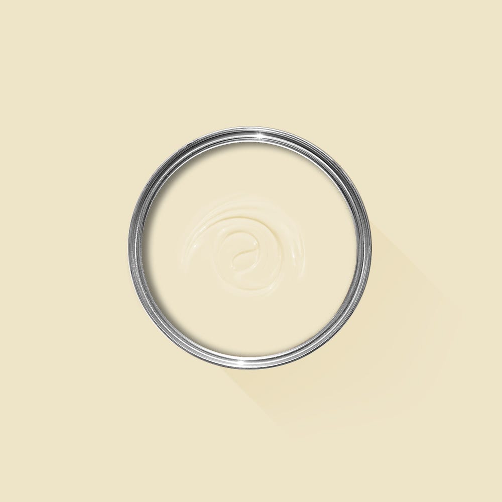 Metallic ring on a beige background