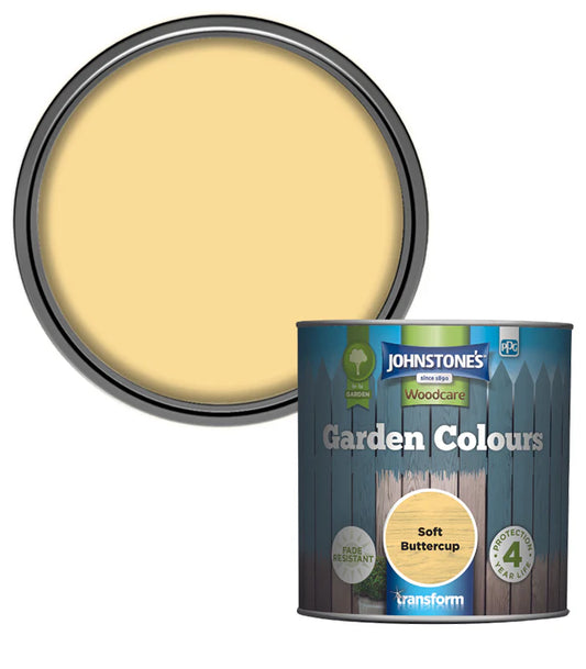 JOHNSTONE'S GARDEN COLOURS - SOFT BUTTERCUP 1L