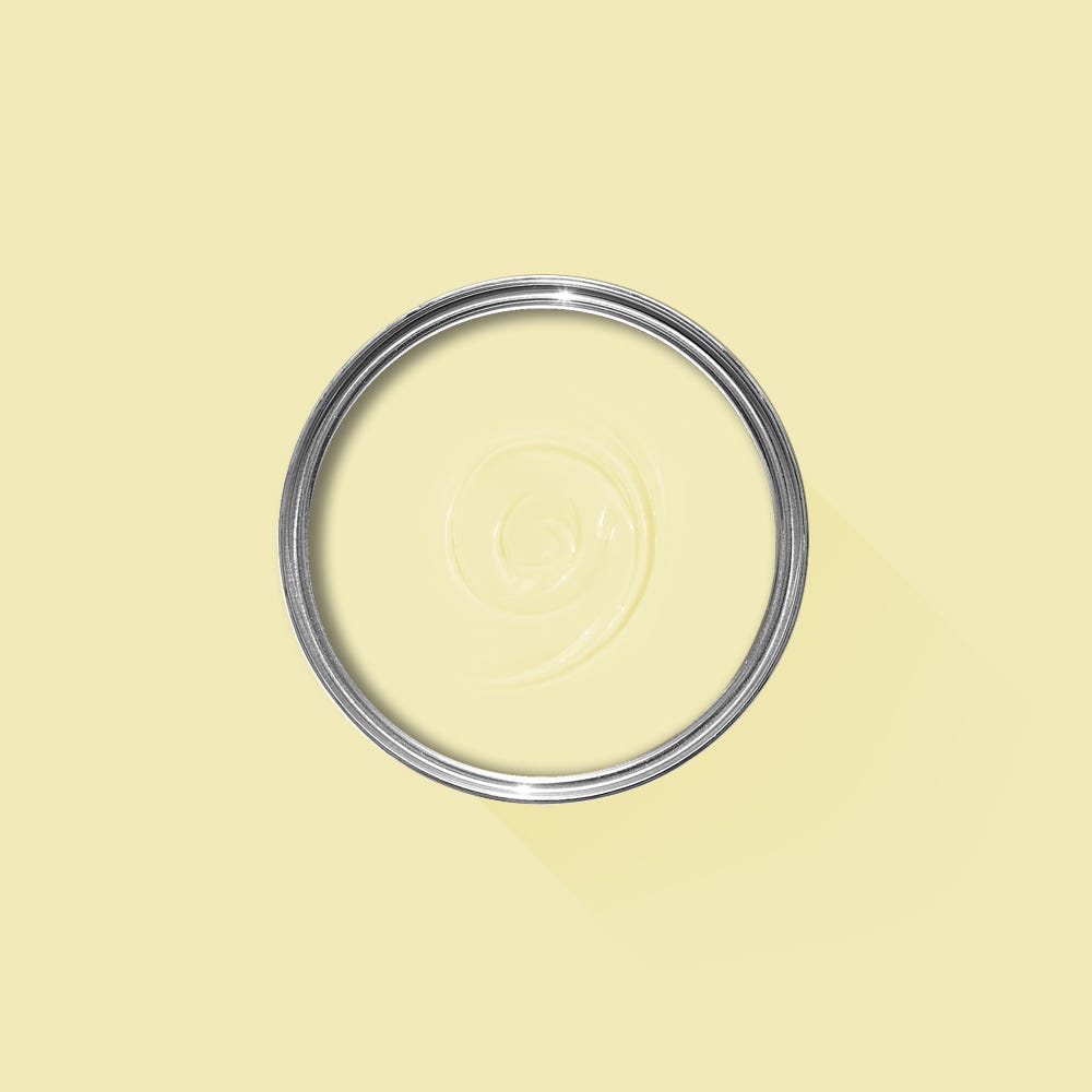 Metallic ring on a beige background