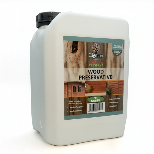 Lignum Wood Preservative Fir Green 5L