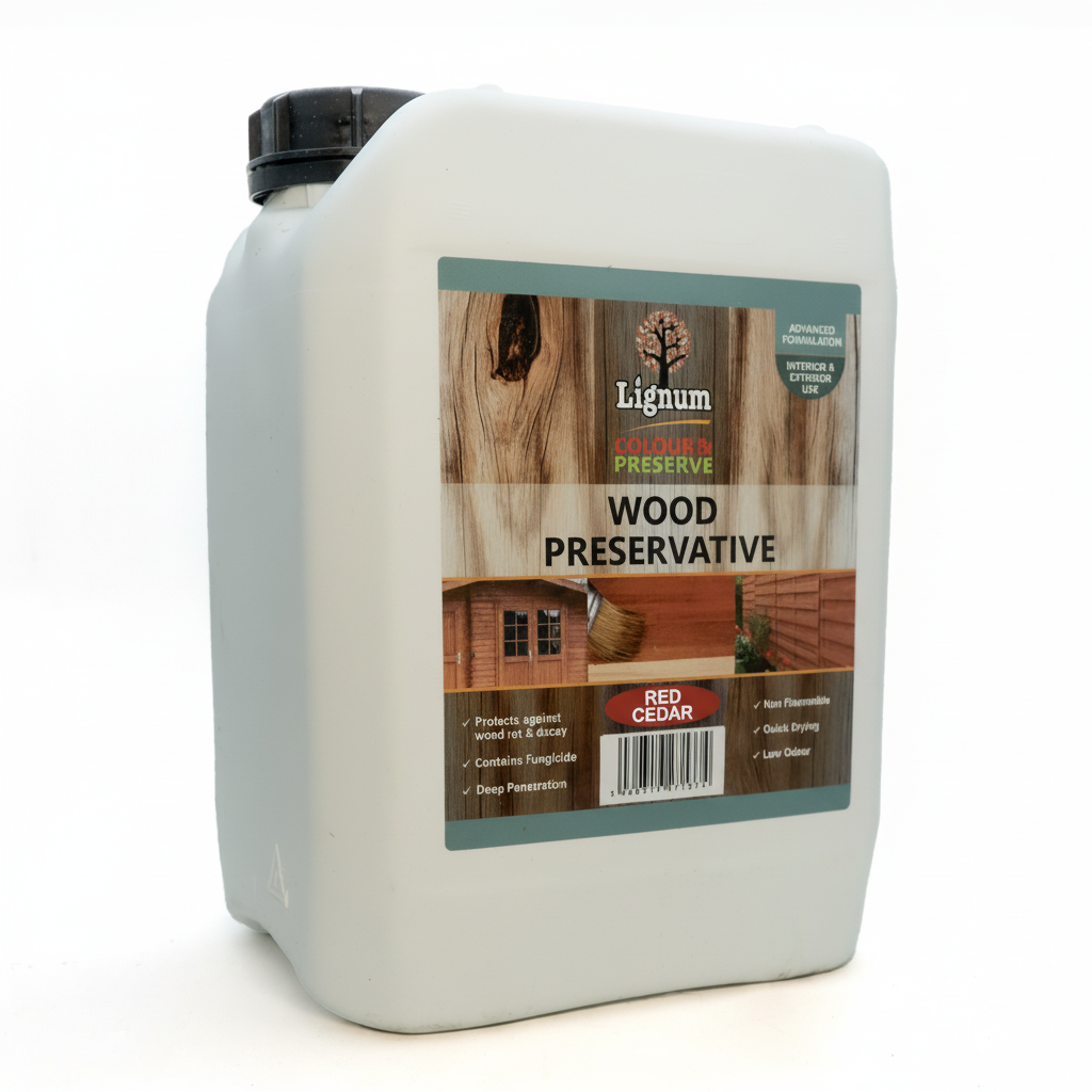 Lignum Wood Preservative Red Cedar 5L
