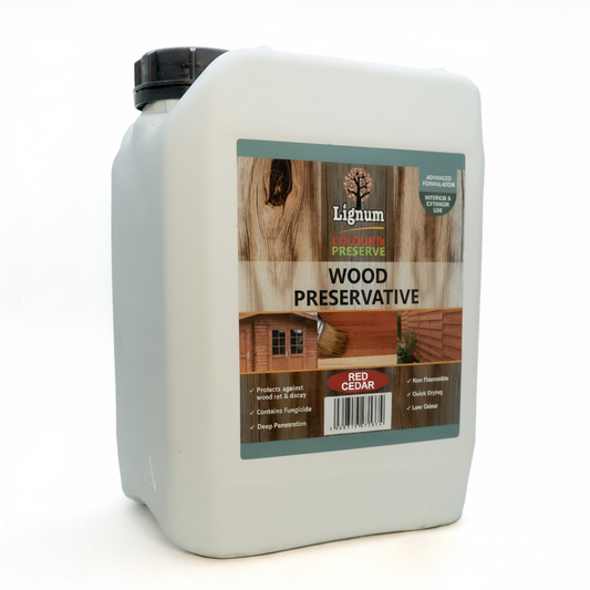 Lignum Wood Preservative Red Cedar 5L