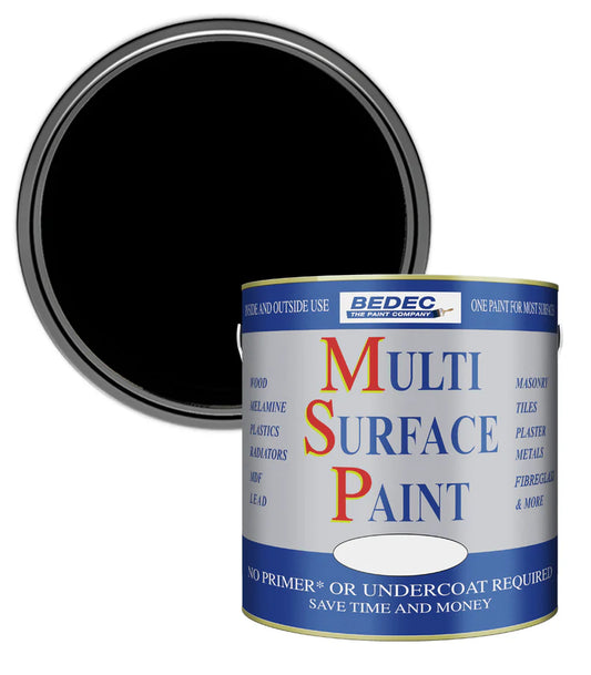 BEDEC MSP SOFT SATIN BLACK - 2.5L