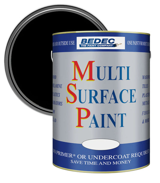 BEDEC MSP SOFT SATIN BLACK - 5L