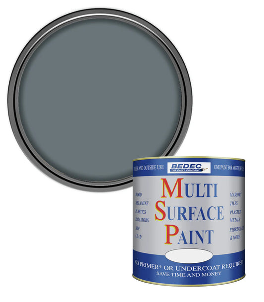 BEDEC MSP SOFT GLOSS DARK GRAY - 750ML