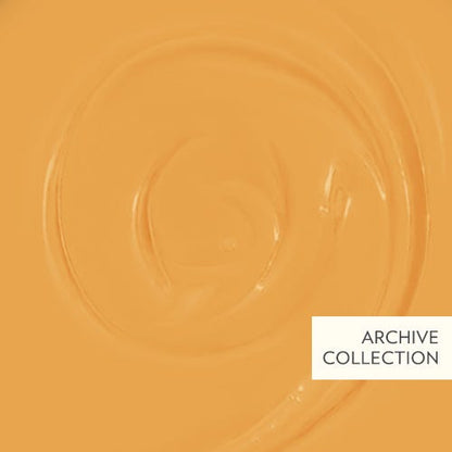 Close-up of a yellowish-brown color swatch with 'Archive Collection' label.